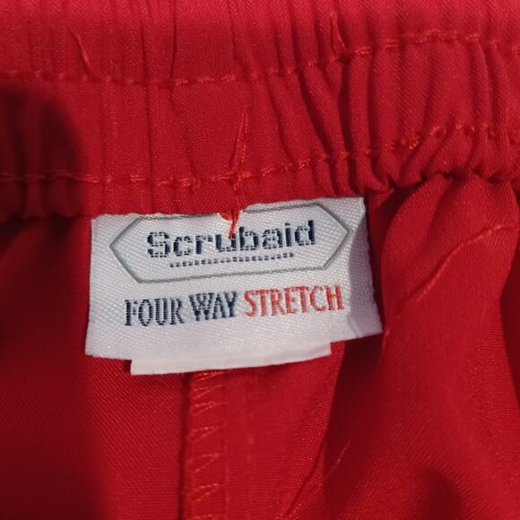 Scrubaid Uniform set Red Size 2XL Women's - Picture 7 of 11